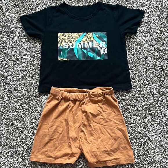 Shein summer outfit fits size 2-3T - Picture 1 of 2